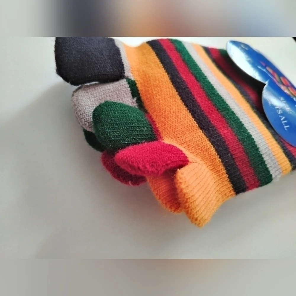 Colorful Toe Knee Socks